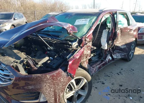 2020 Ford Edge Sel из США, поврежденный, VIN 2FMPK3J93LBA89486